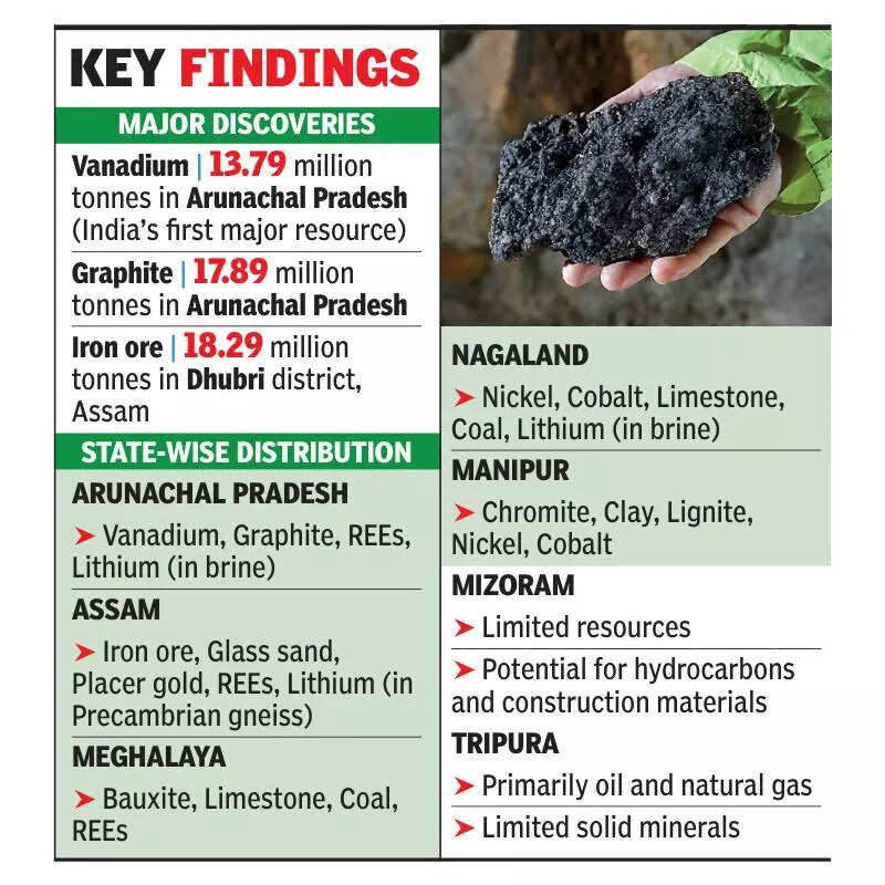 NE has significant untapped deposits of mineral resources: GSI