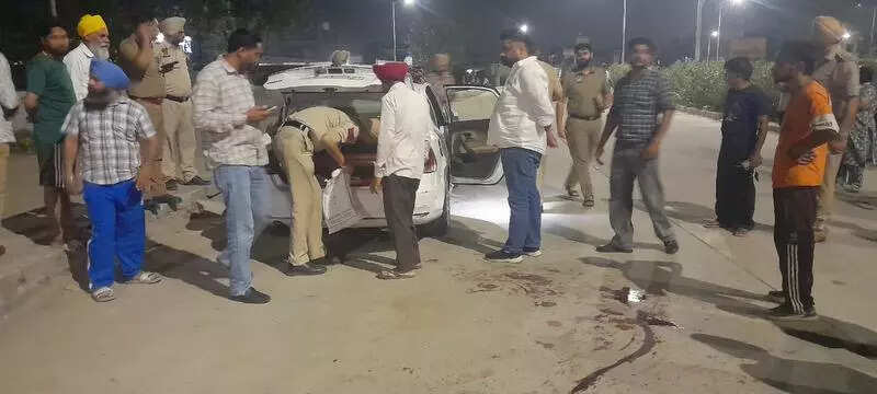 Elderly man hacked to death with swords, accused at large