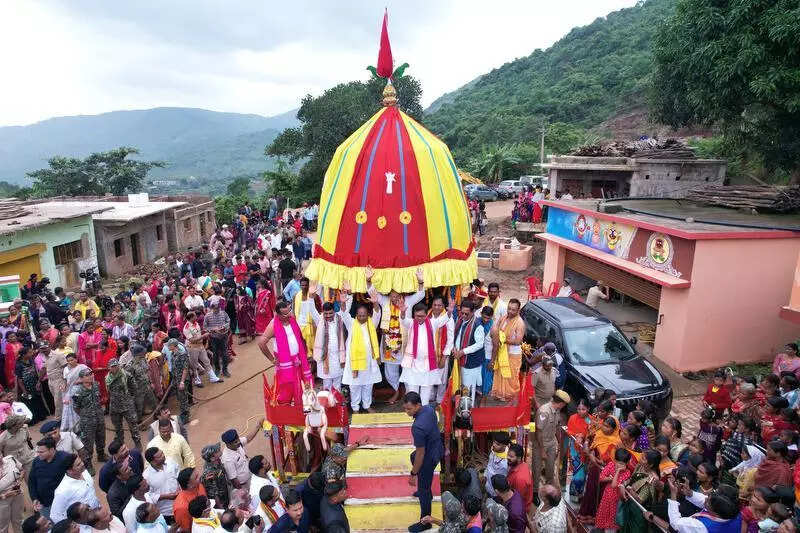 Tribals in Kotia soak in festive mood