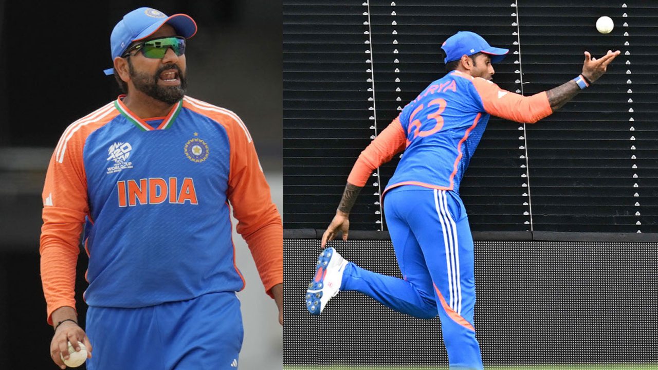 'Heart in my mouth': Rohit on Surya's jaw-dropping catch in Barbados