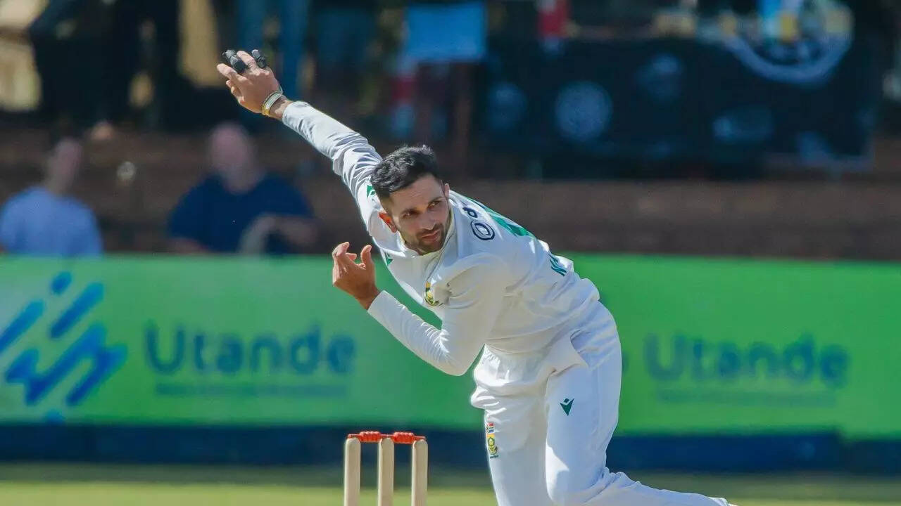 Record! Keshav Maharaj becomes first SA spinner to reach massive milestone