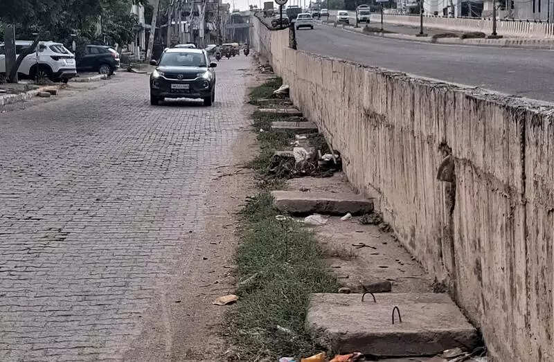 Monsoon is here, choked drains to trigger flooding in Palam Vihar