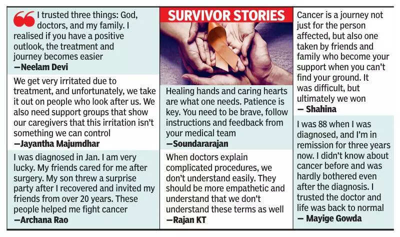 Growing cancer support groups reassures one’s not alone in it