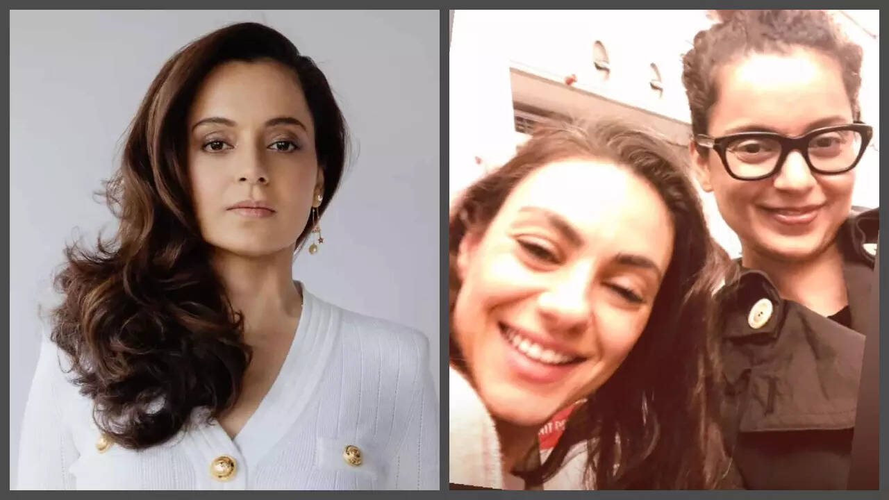 When Kangana shared flight and conversation with Mila Kunis