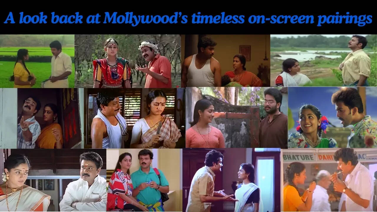 A look back at Mollywood’s timeless on-screen pairings