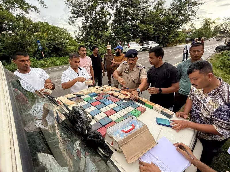 6 crore ‘heroin’ in telco’s car in Assam, engr among 3 arrested