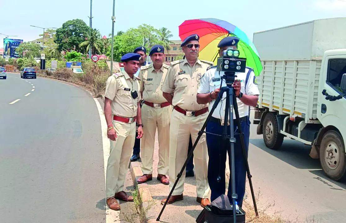 Drive against motorcycles sans no. plates in Margao