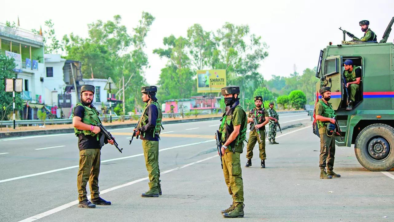 Operation Chhatru: Encounter between security forces and terrorists in J&K