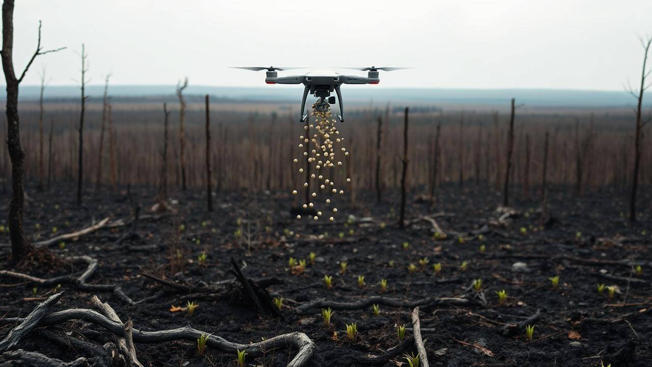 Canada turns to drones for reforestation after wildfires