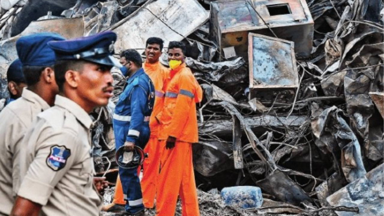 19 body parts recovered from Sigachi explosion site in Hyderabad, forensic test results awaited