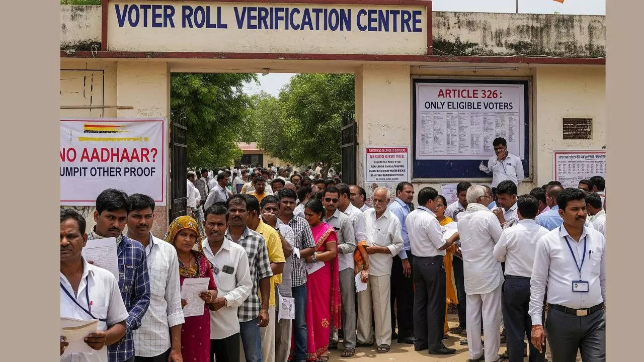 Bihar polls: ECI lists 11 documents for voter roll update, Aadhaar not included; check what’s required