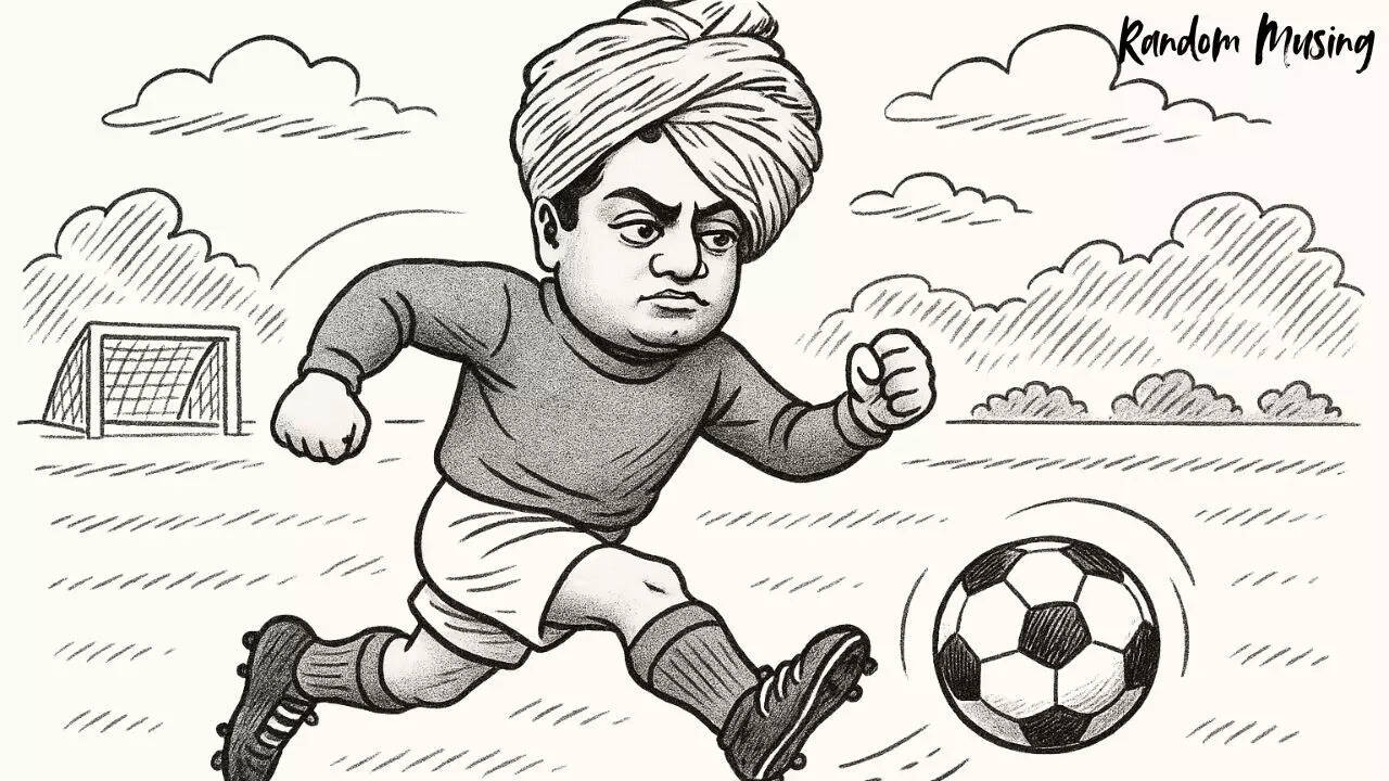 Why Swami Vivekanda batted for football