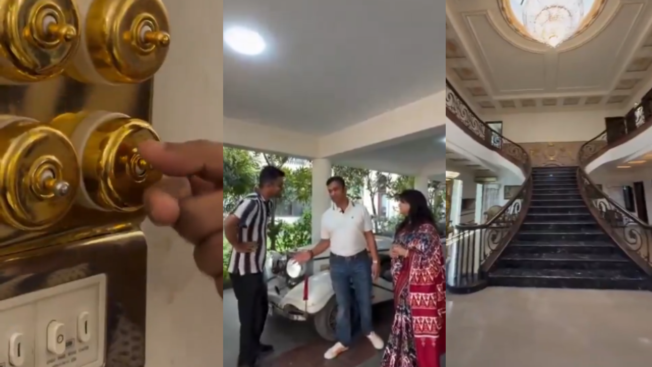 House of gold: Indore contractor’s 24-carat gold-plated villa draws fire online; triggers misuse of funds debate