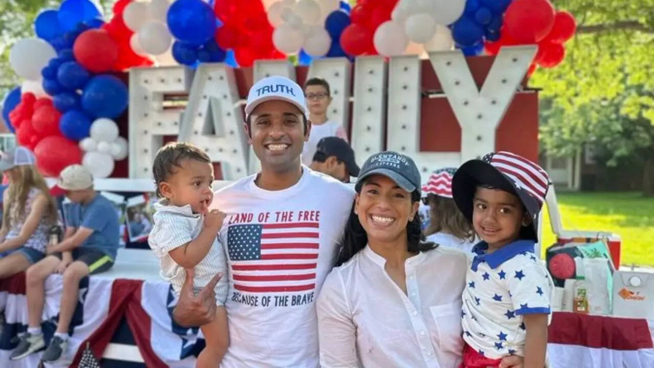 ‘Your wife will leave you’: Vivek Ramaswamy trolled after posting family pic wishing ‘Happy Fourth’