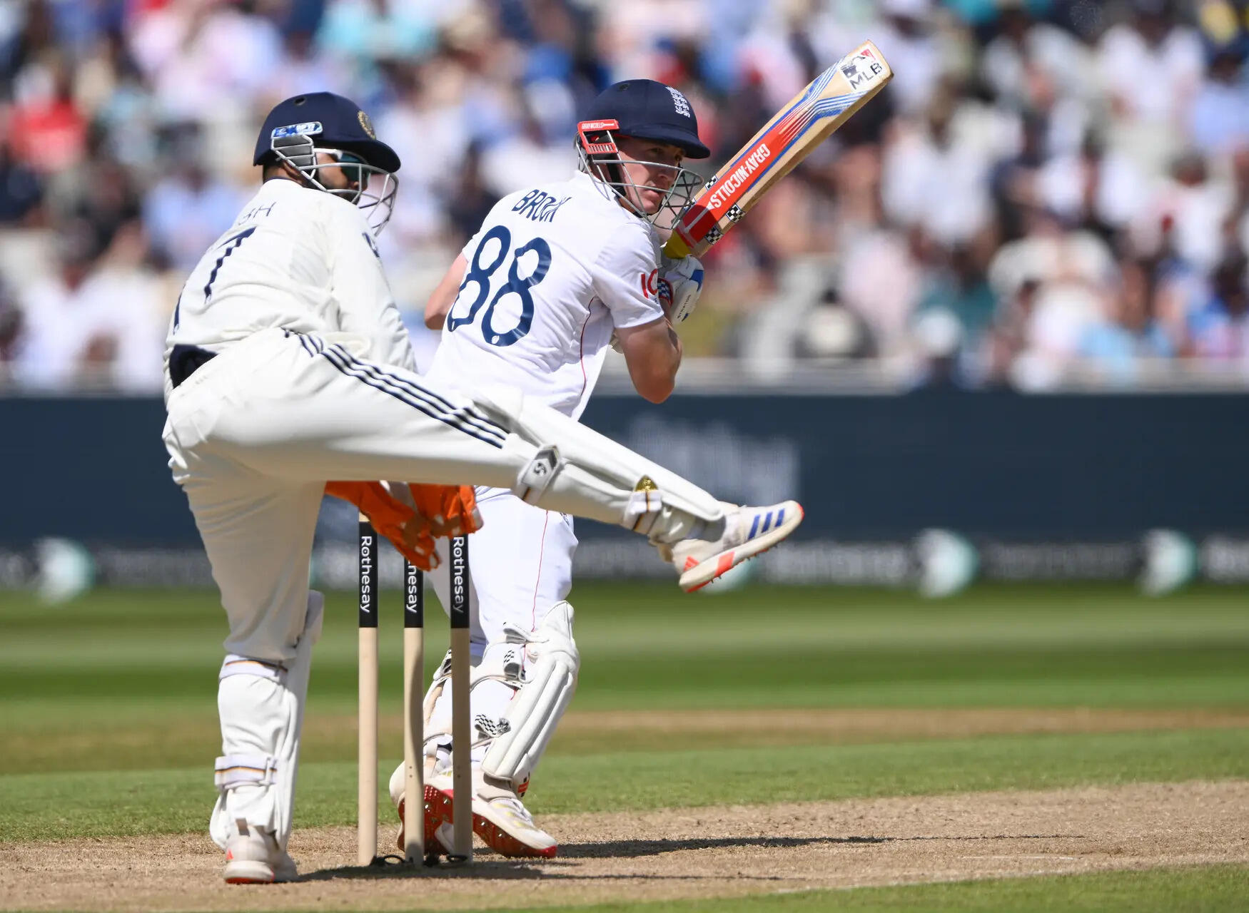 'New shot, huh?' - Rishabh Pant pokes fun at Harry Brook after ENG batter does unthinkable - Watch