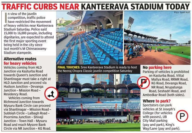 Neeraj Chopra Classic: Excited champion banks on Bengaluru’s passion for sports