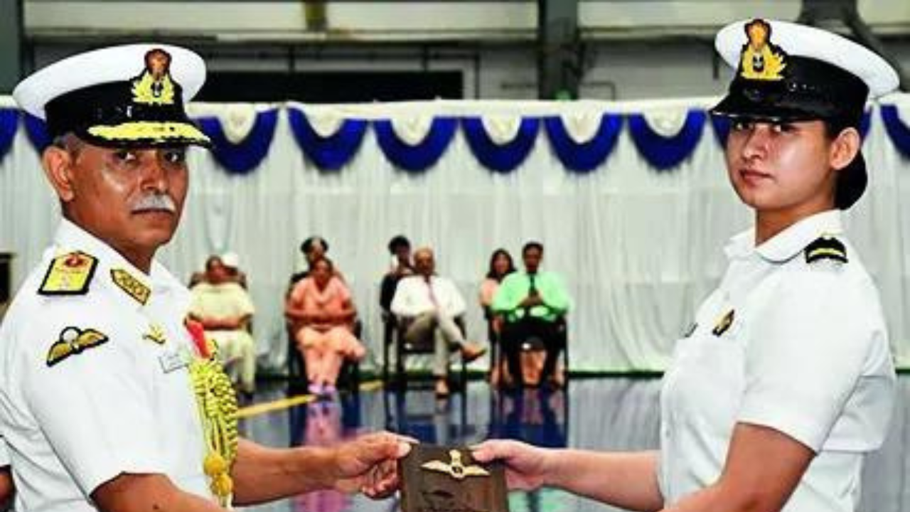 After IAF, Navy gets 1st woman fighter pilot