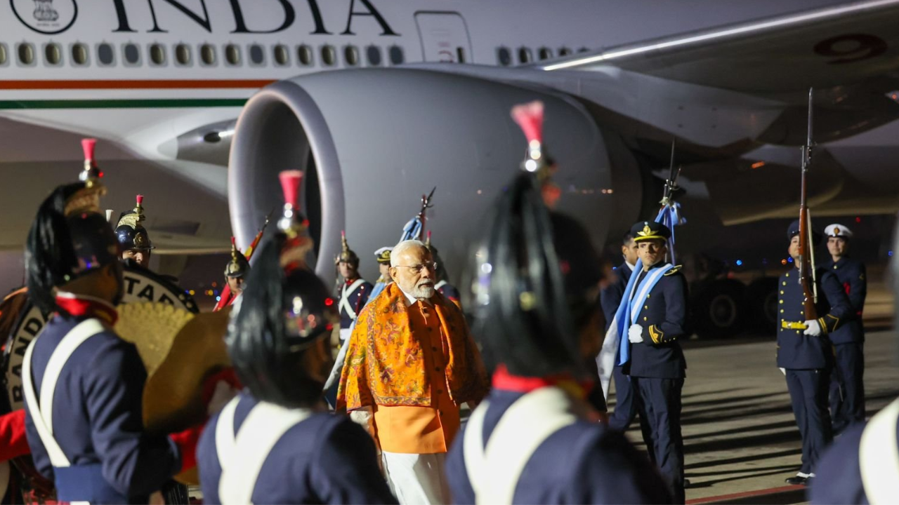 In land of minerals and Maradona: PM Modi arrives in Argentina; what’s on agenda, why visit matters