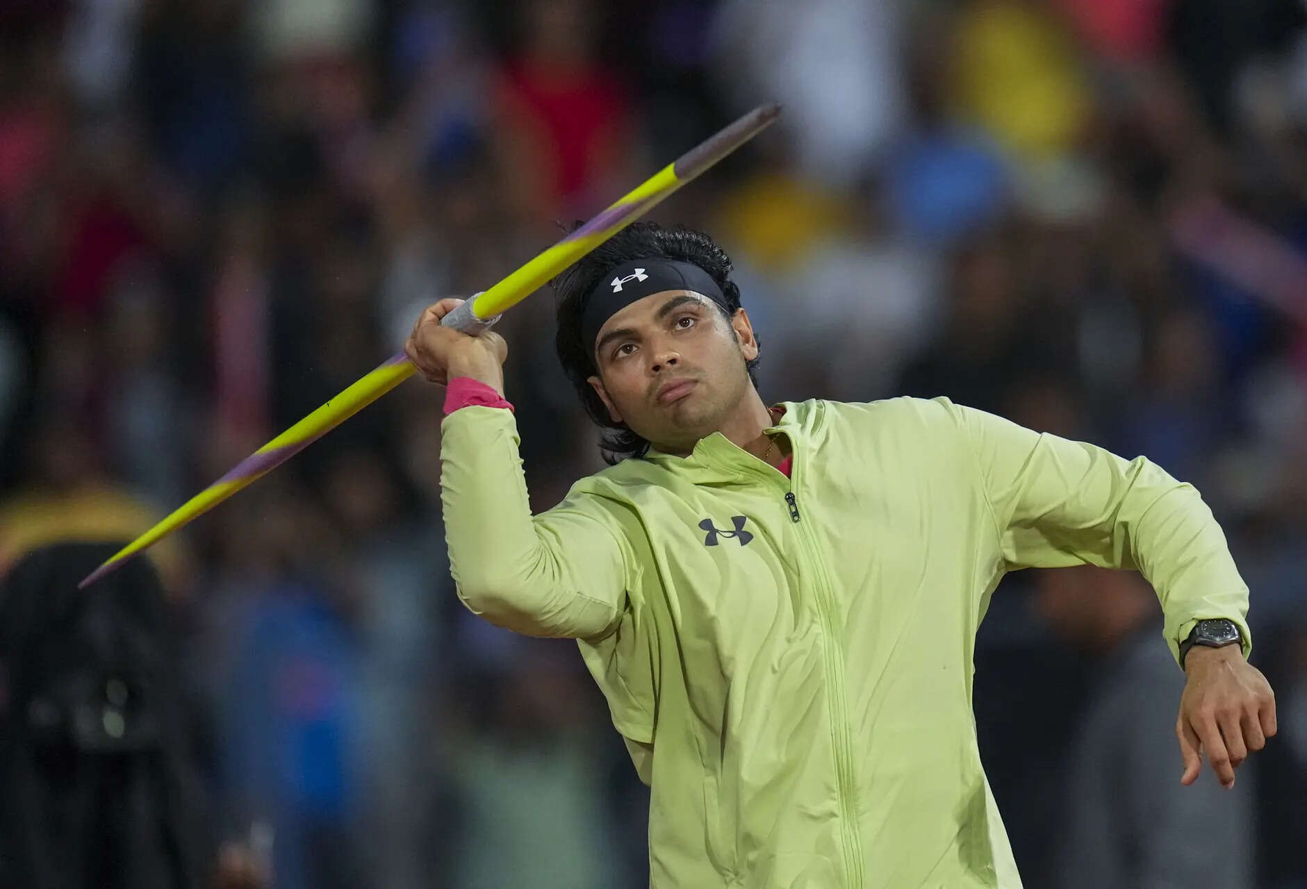 Gold! India’s pride Neeraj Chopra claims top spot at NC Classic with 86.18m throw – Watch