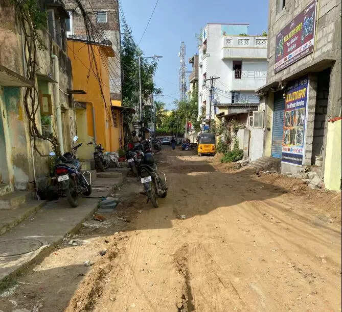 Sewer line work at Kottivakkam stretches into fourth year