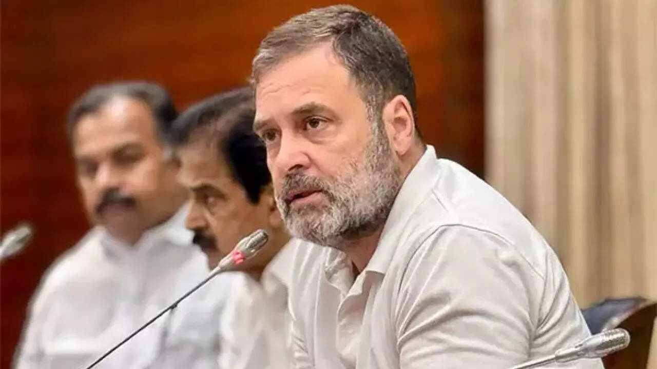 Rahul Gandhi’s image on sanitary pad: FIR filed over fake video; Congress leader says others will face action too