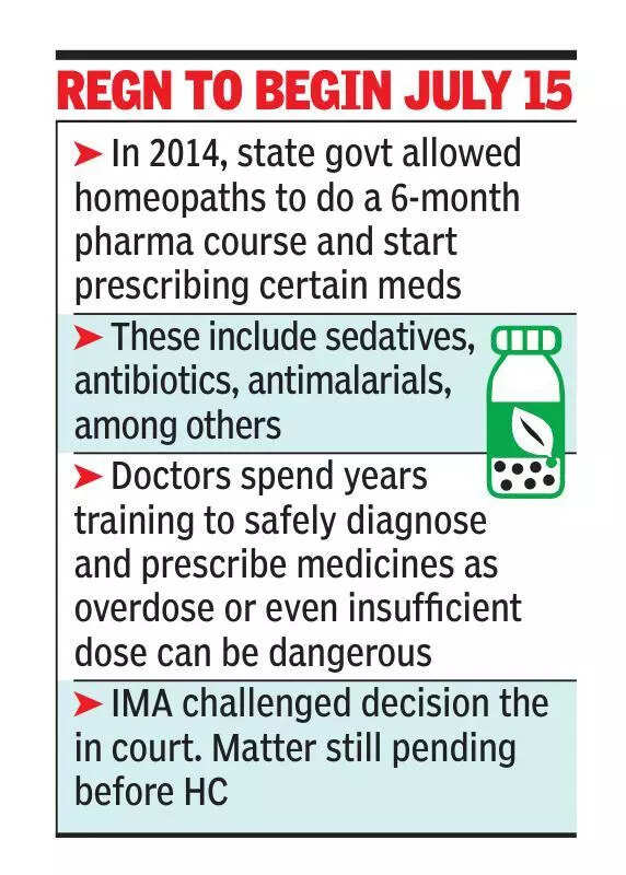Homeopaths with pharmacology cert can now practice allopathy