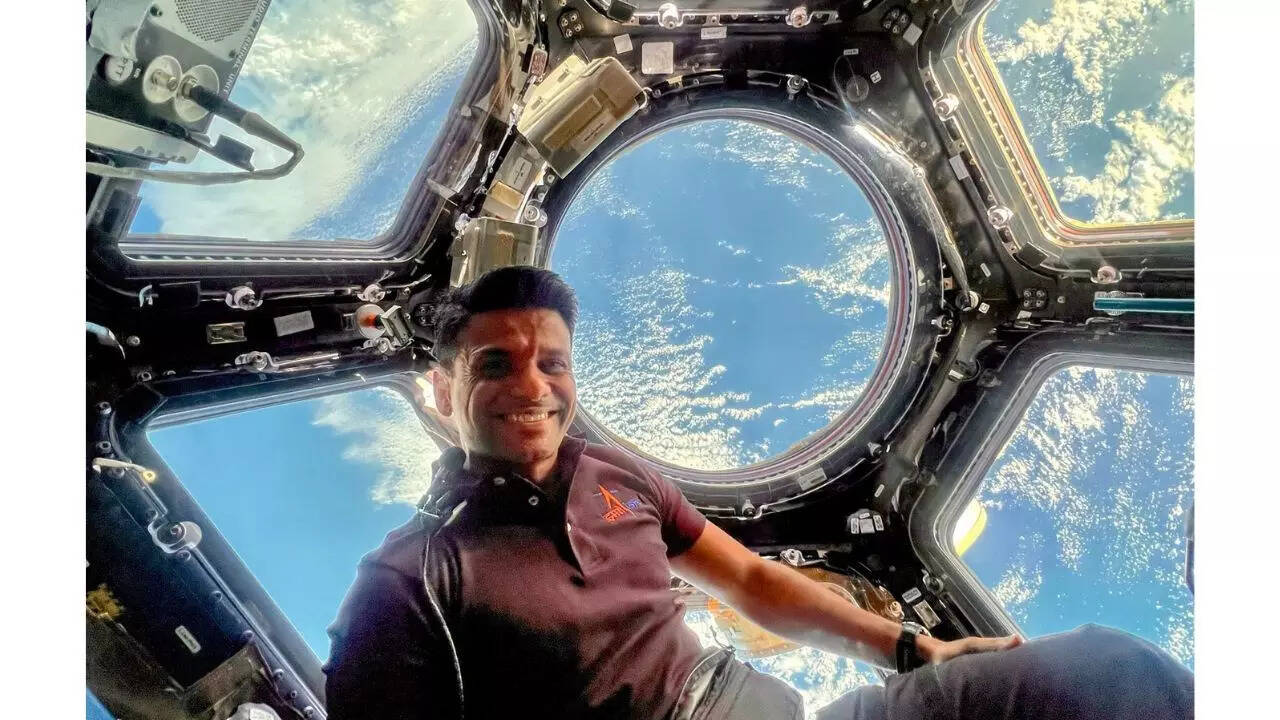 ‘Salute to team ISRO’: Shubhanshu Shukla speaks to ISRO chairman from the International Space Station | 1