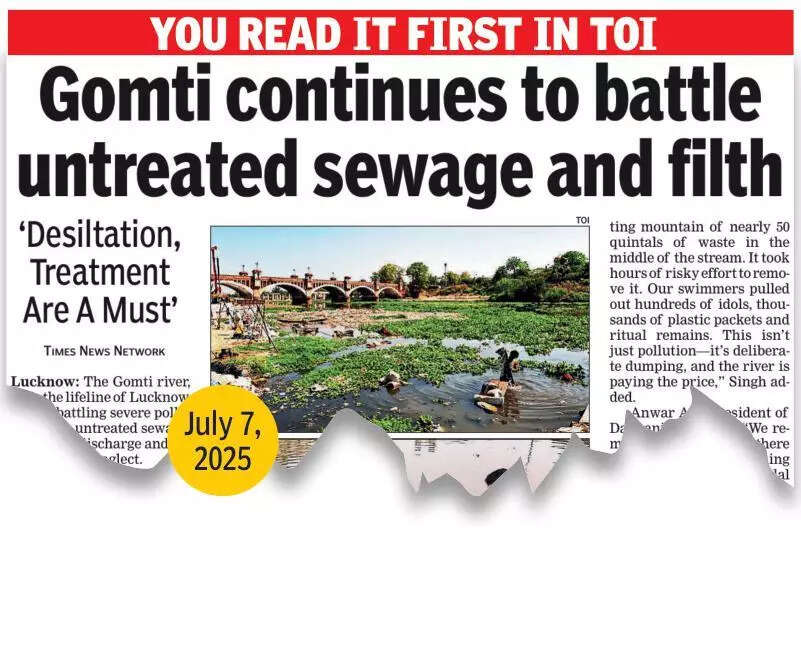 Admin moots action plan to check sewage flow into city’s lifeline