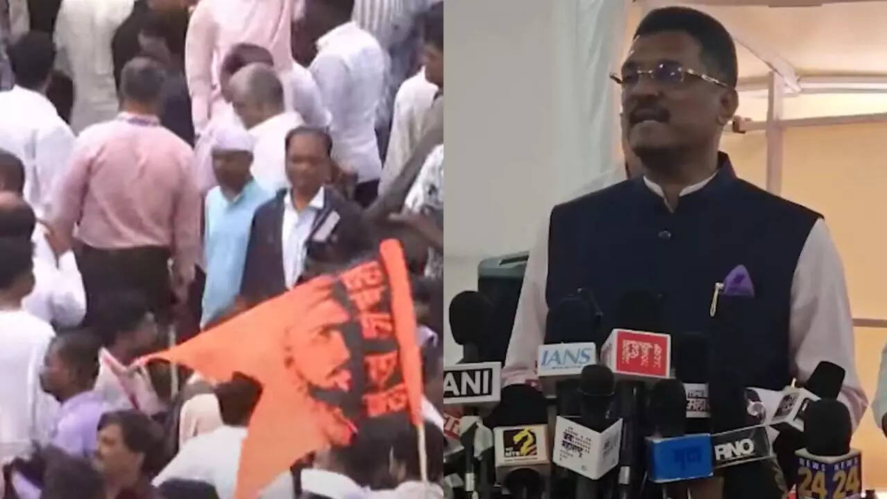 ‘Let them arrest me’: Maharashtra minister defies his own govt; joins MNS protest in Thane
