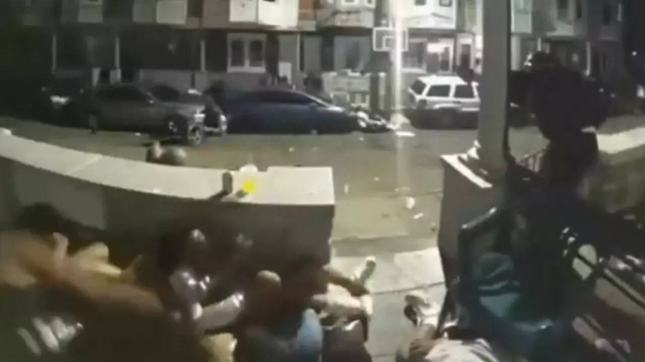 Watch: Philadelphia mass shooting caught on camera