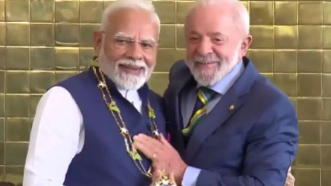 26th global award: PM Modi conferred Brazil’s highest honour — ‘Grand Collar of National Order of Southern Cross’