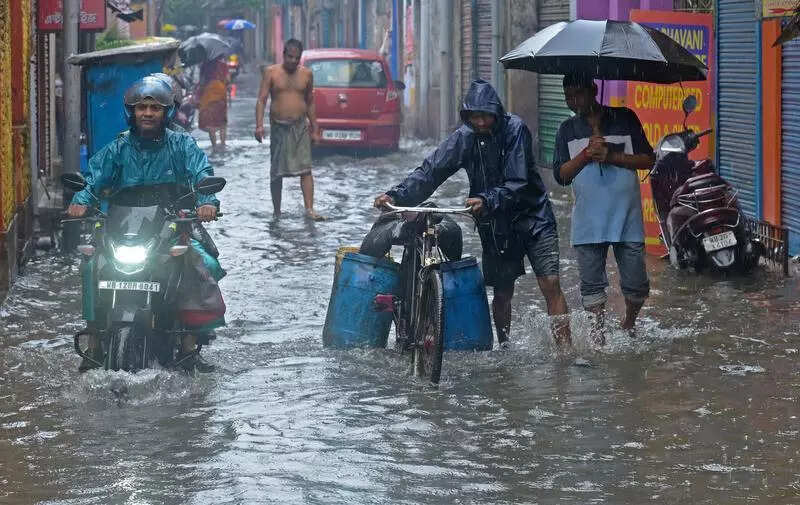 100 mm rain in five hours but revamped drainage network keeps city afloat barring a few bad zones