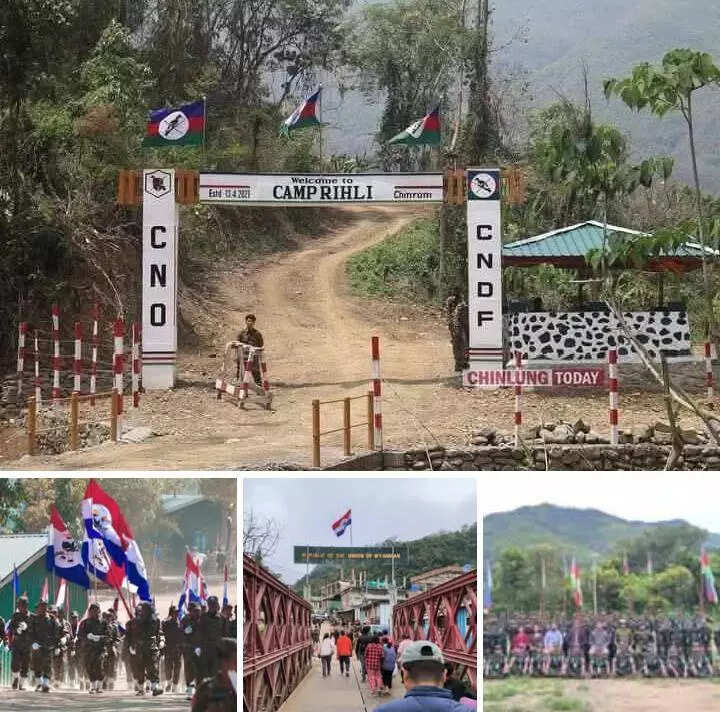 Chin militia conflict sparks mass exodus into Mizoram