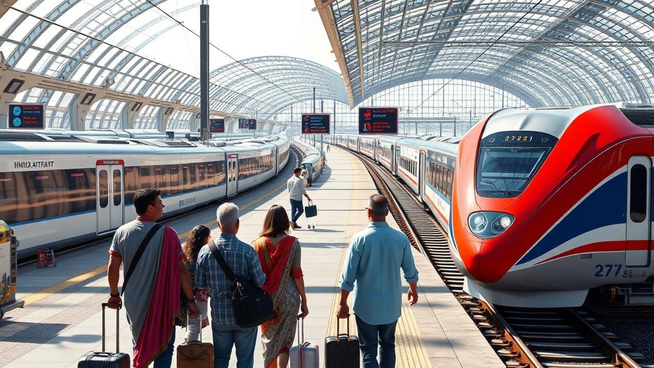 1,000 new trains in 5 yrs; bullet train project on track – Railways’ big plans