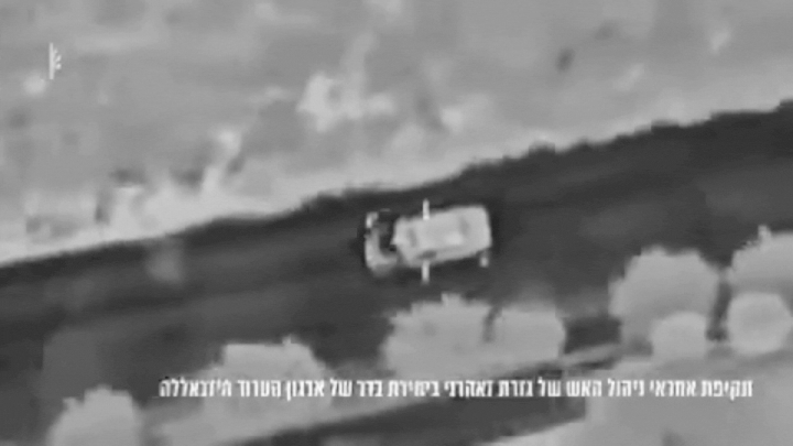 Watch: Israel kills Hezbollah commander Hussein Ali Muzhir in Lebanon