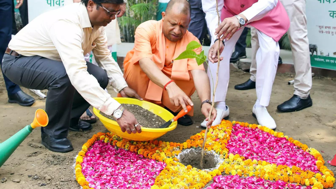 ‘Uttar Pradesh government to plant 52 crore saplings this year’: CM Yogi Adityanath