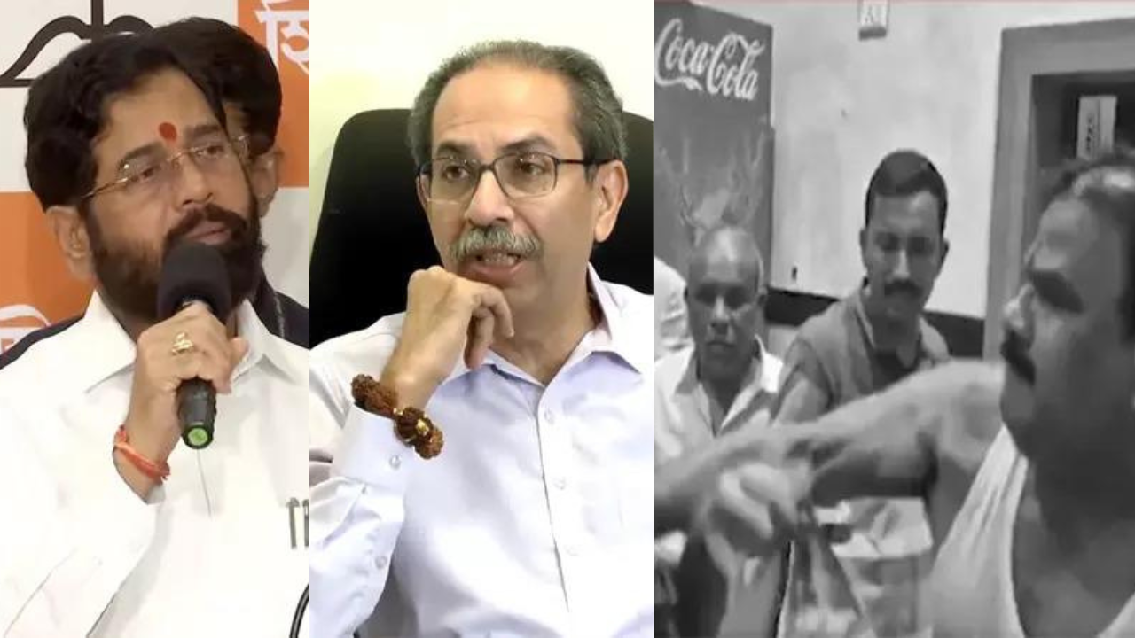 Sena MLA Sanjay Gaikwad slap row: Uddhav Thackeray claims ‘conspiracy’ to defame CM Devendra Fadnavis; Eknath Shinde says ‘beating someone is not right’