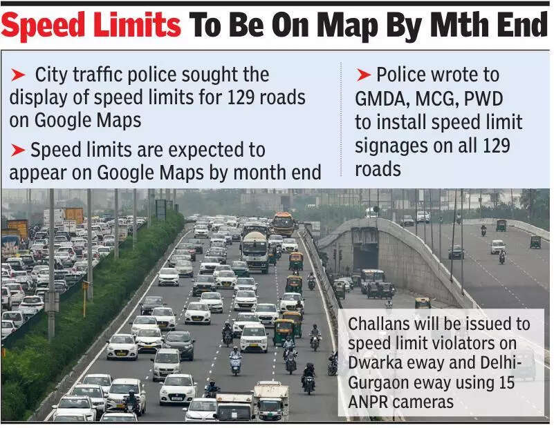 Show speed limits on Maps, cops ask Google