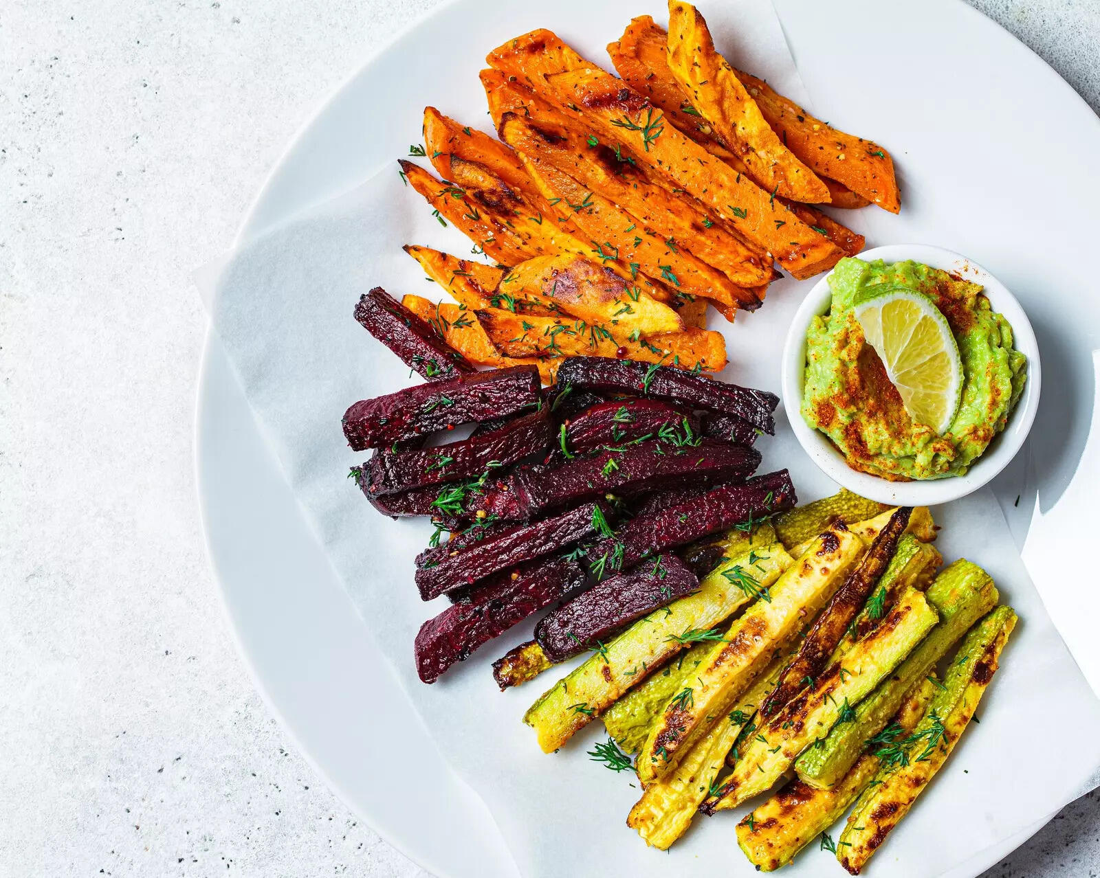 Carrots, zucchini, parsnips: Give your potato fries a healthy twist
