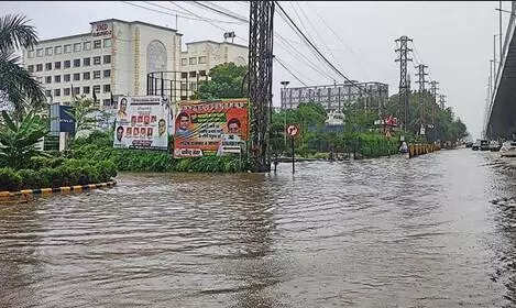 Gaps in drain linkage, a low-lying area: Why Gurgaon’s Sohna Road bore the brunt of July 9 downpour