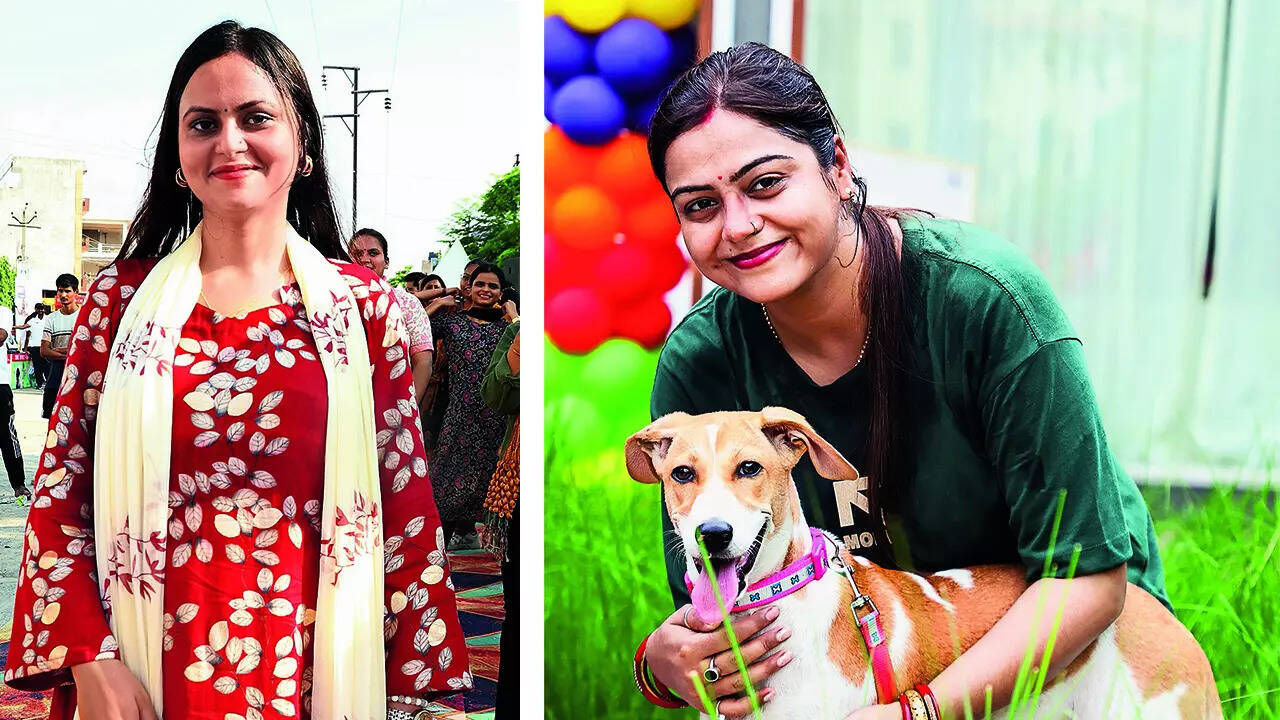 (L) Ragini Singh (R) Vaishali