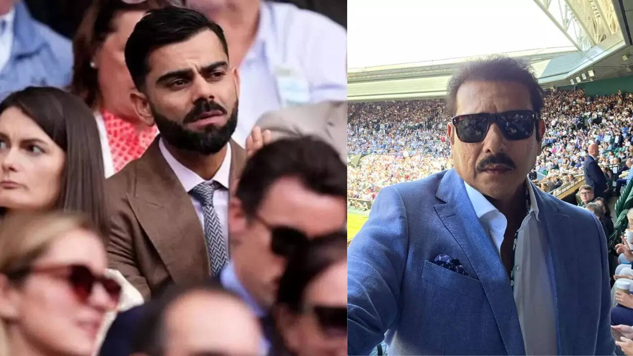 After Kohli and Shastri, another Indian legend leaves fans starstruck at Wimbledon - see pics