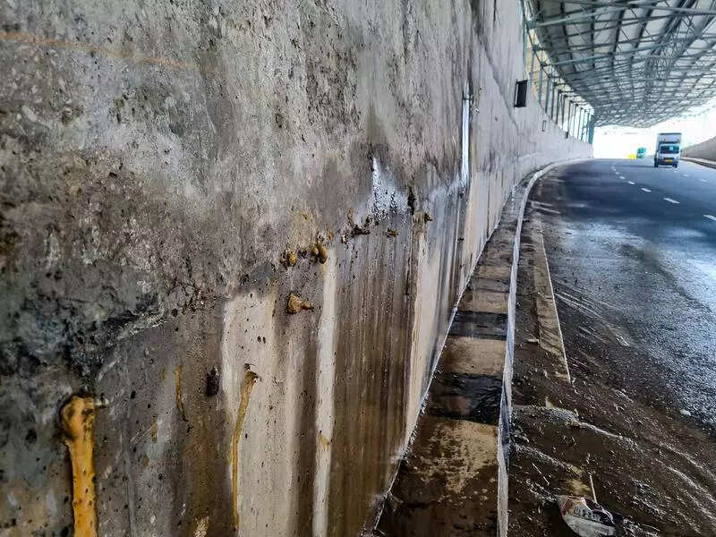 Mths after Dwarka Eway underpass repair, seepage found at another spot