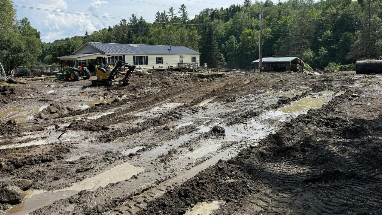 Flash floods once again hit Vermont, damaging homes and roads
