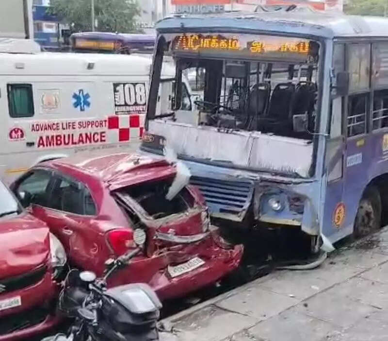 Driver dies of heart attack, bus fatally runs over pedestrian