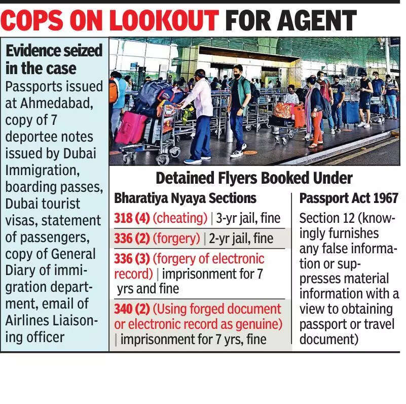 7 with fake Schengen visa deported from Dubai, arrested at city airport