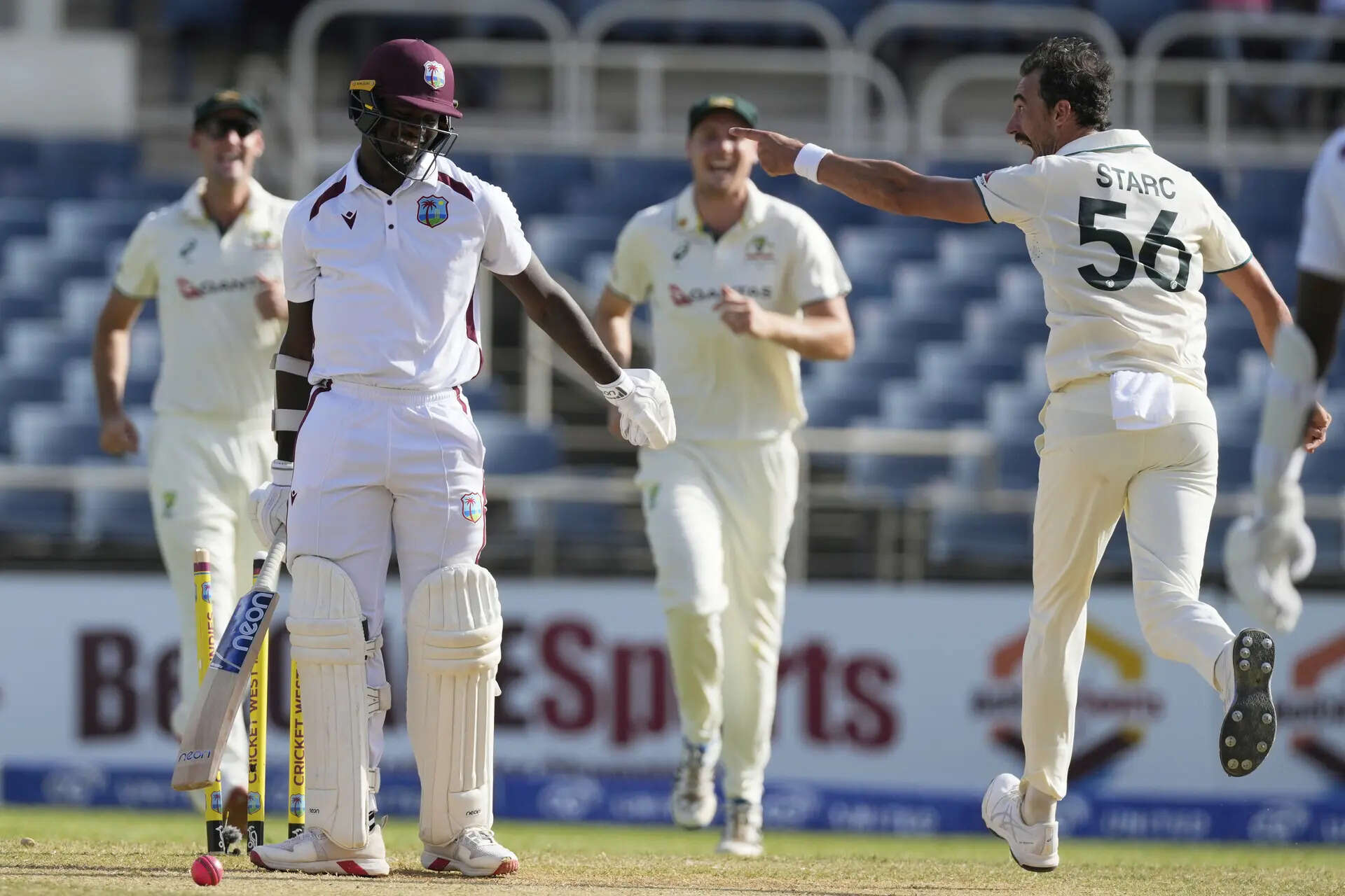 27 all out, quickest fifer and more: Complete list of records from WI vs AUS Test