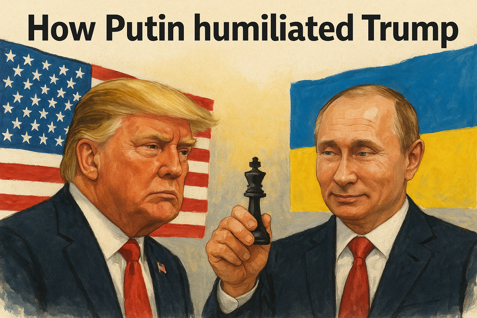Junior partner: How Putin played Trump on Ukraine - and won
