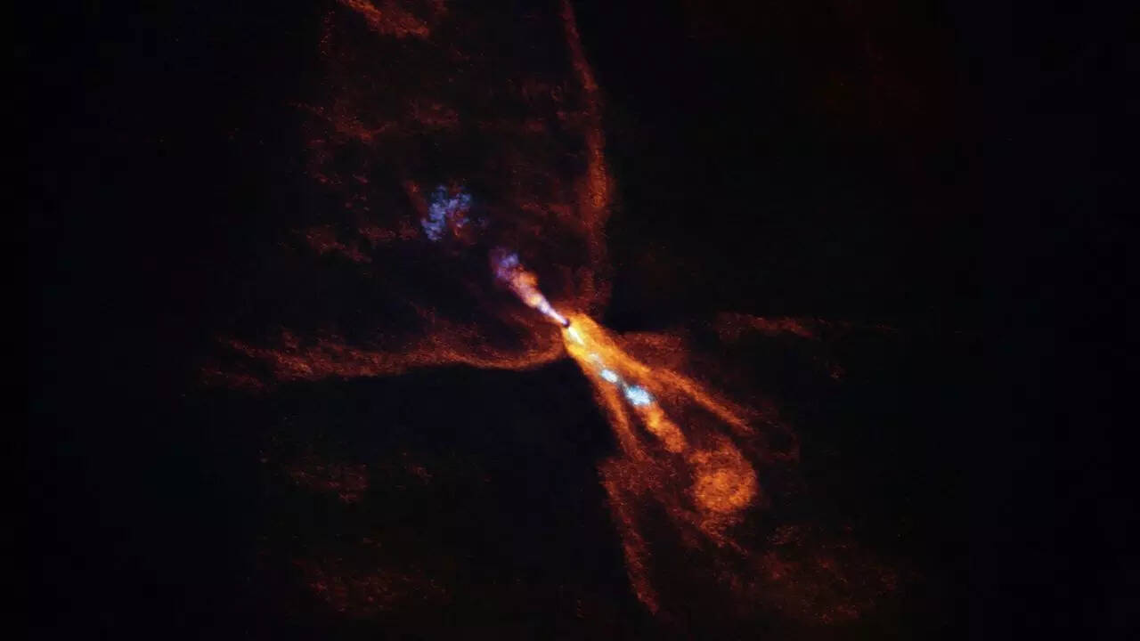 First time astronomers capture earliest signs of planet formation around a young star | Watch video