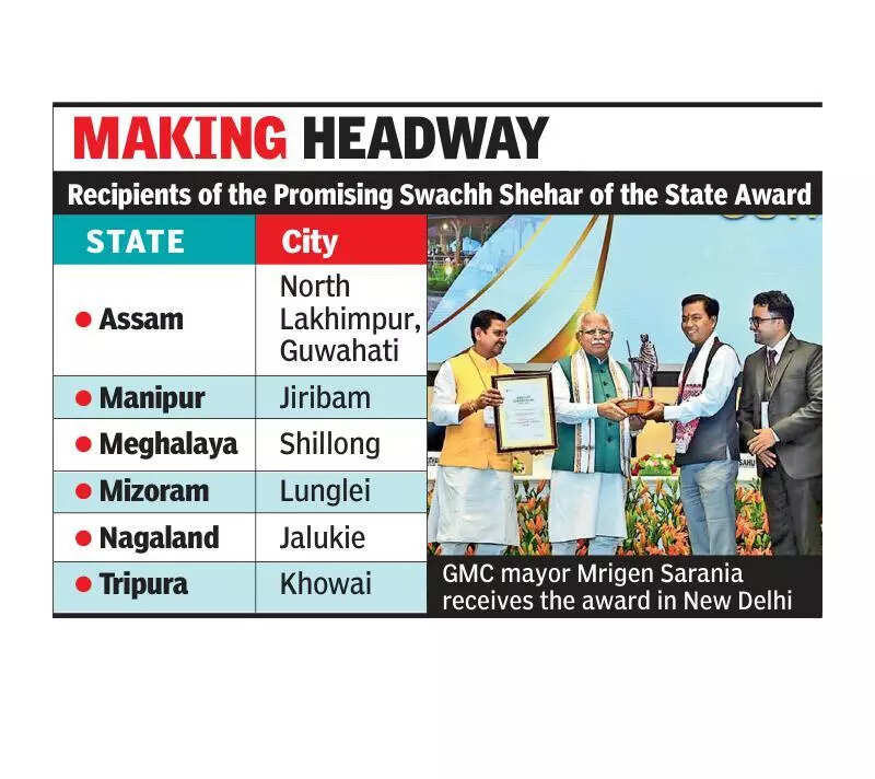 Assam capital cleanest in NE with 100% door-to-door waste collection